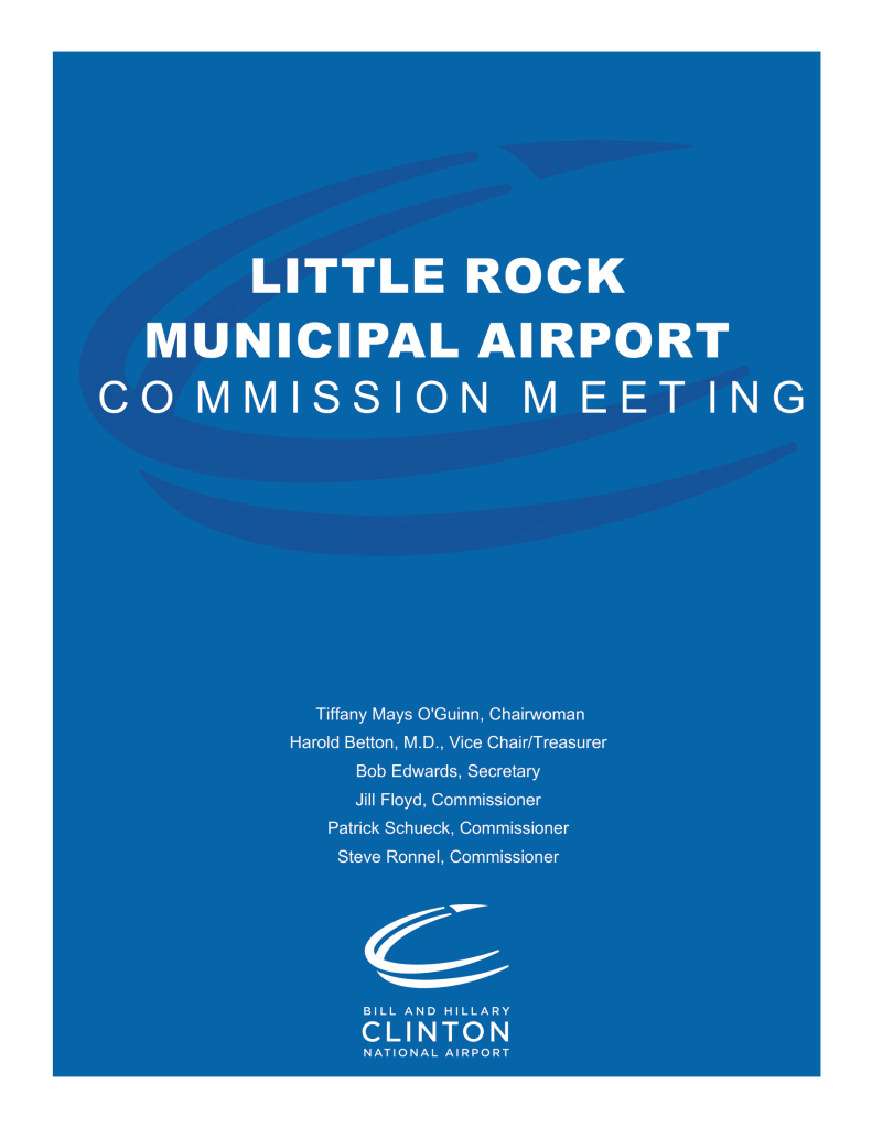 Commission Meeting - Little Rock Municipal Airport Commission